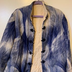 Reversible Asian style jacket
